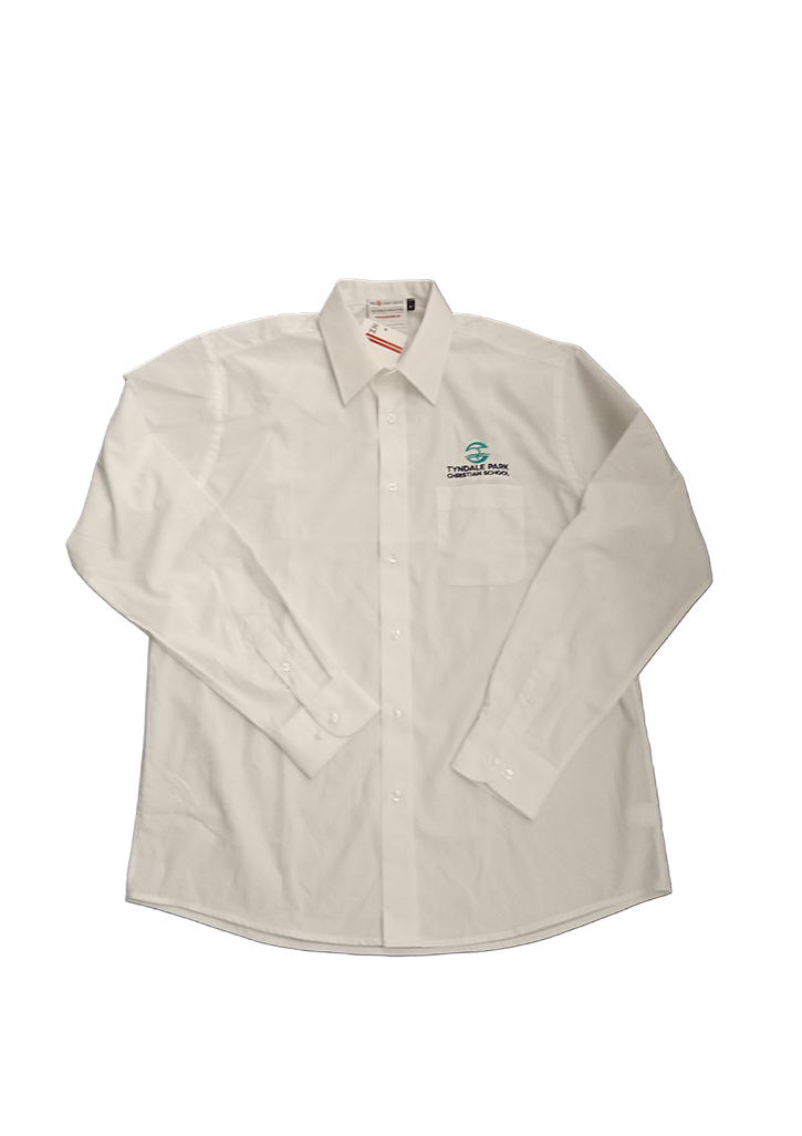 Tyndale Park Christian School Senior LS Shirt White