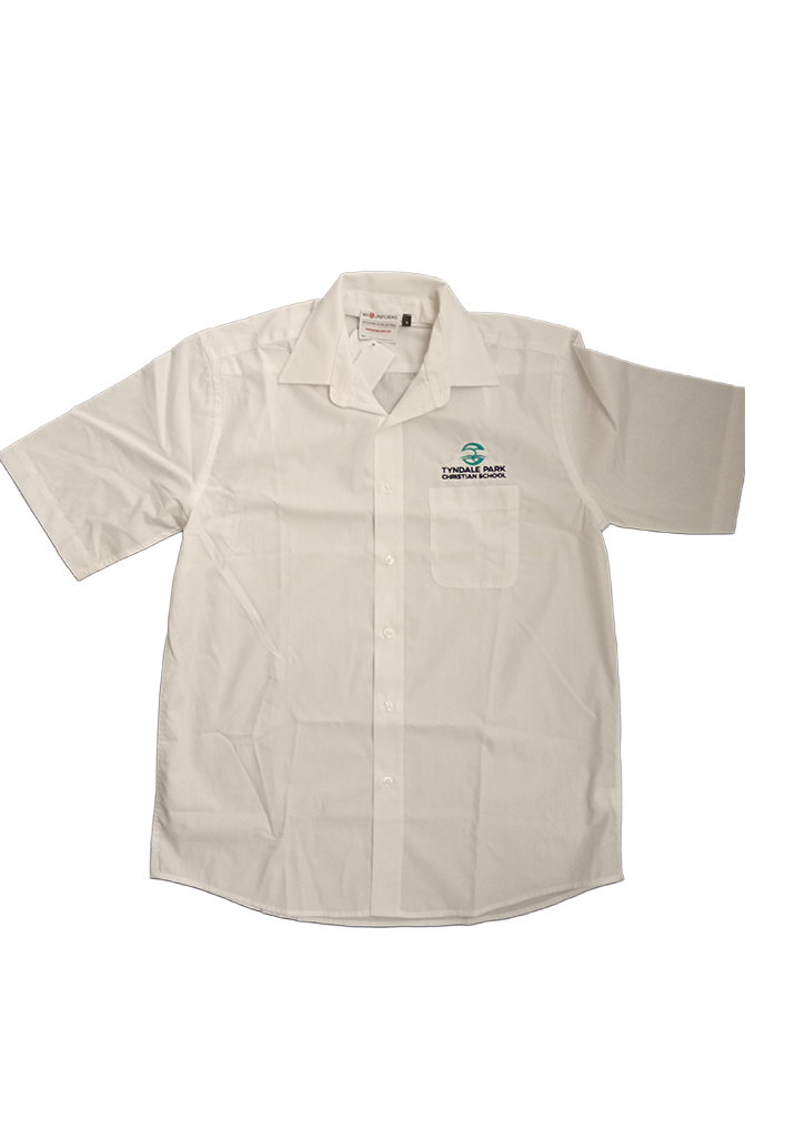 Tyndale Park Christian School Senior SS Shirt White